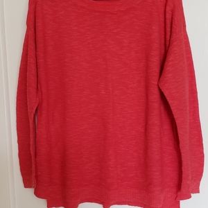 Eileen Fisher Lightweight Linen/Cotton Sweater